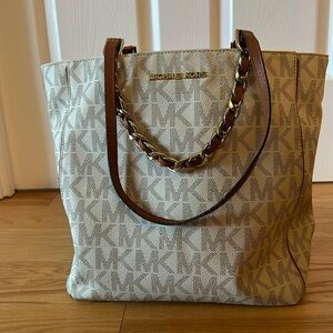 Michael Kors logo tote
